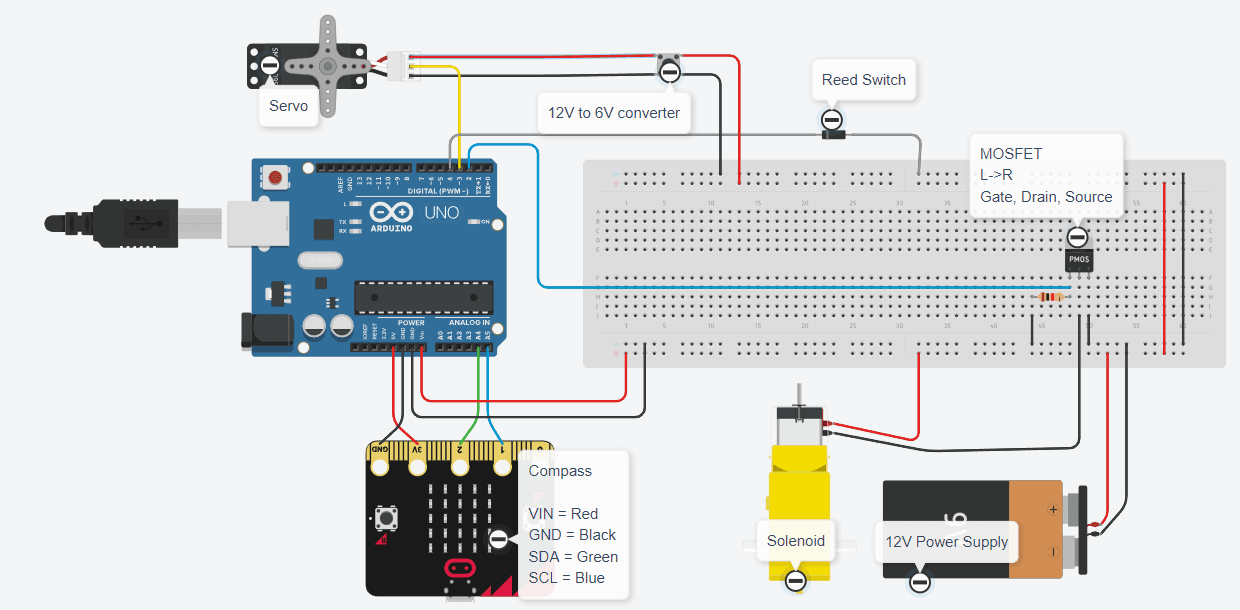 Electrical circuit diagram