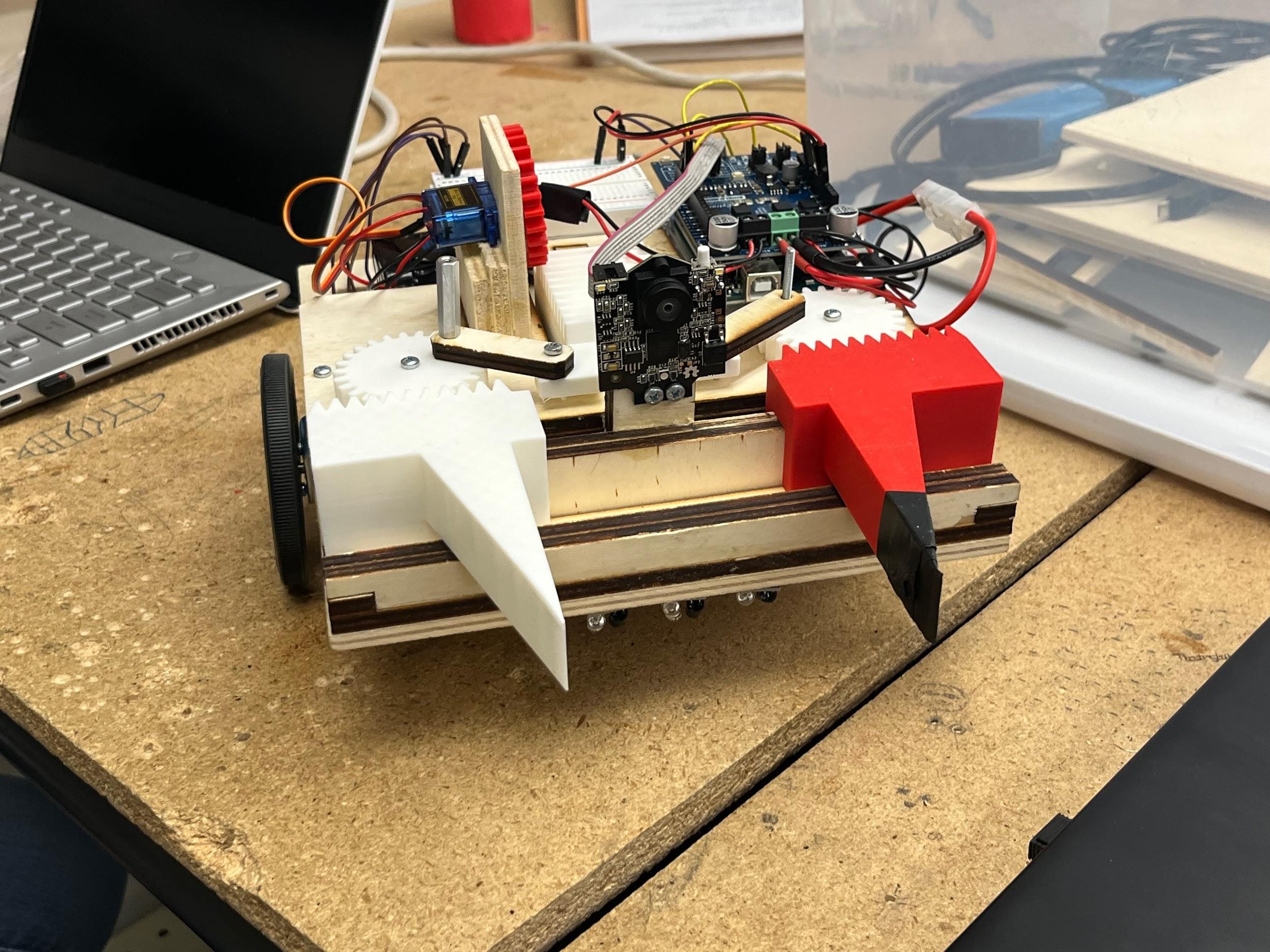 Rev 6 autonomous rover, final build